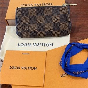 Louis Vuitton Damier Ebene key pouch